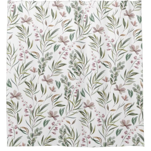 Rideau de douche botanique (Devant)