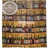 Rideau de douche bouteille noire (Devant)