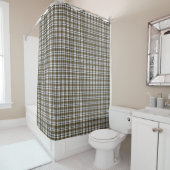 Rideau de douche Brown plaqué HAMbyWG (En situation)