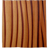 Rideau de douche brûlé rustique orange (Devant)