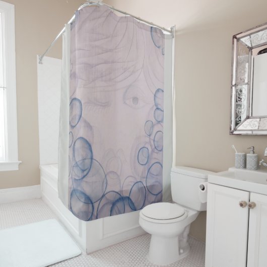 rideau de douche BUBBLES | m3galleryStudio (En situation)