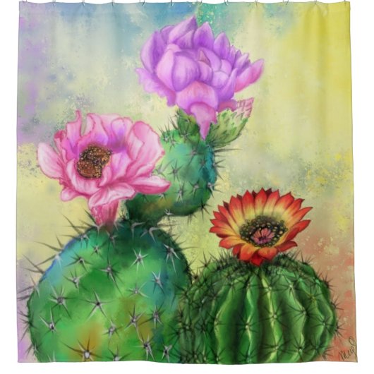 Rideau de douche Cactus (Devant)
