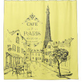 Rideau de douche Cafe Paris (Devant)