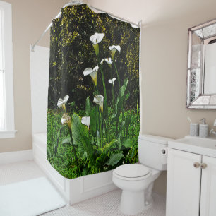 RIDEAU DE DOUCHE "CALLA LILY"