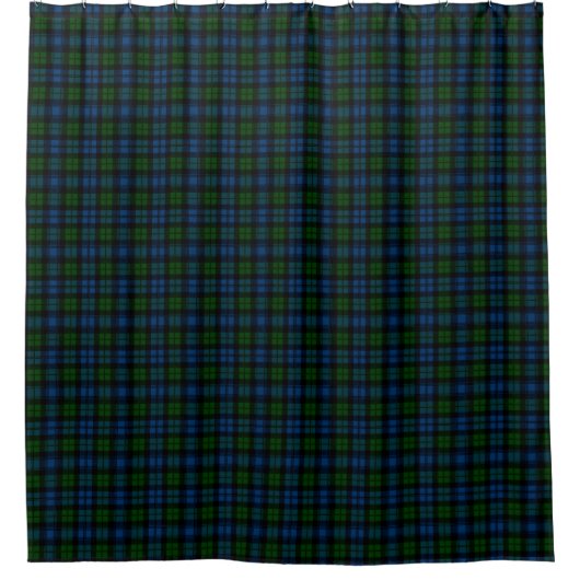 Rideau de douche Campbell Tartan (Devant)