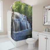 rideau de douche Canyon Falls (En situation)