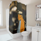 RIDEAU DE DOUCHE CAPITAINE DES MERS (En situation)