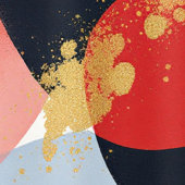 Rideau de douche cascade vibrant