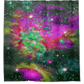 Rideau de douche céleste Star Field (Devant)