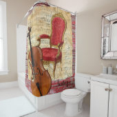 Rideau de douche Cello Victorian (En situation)