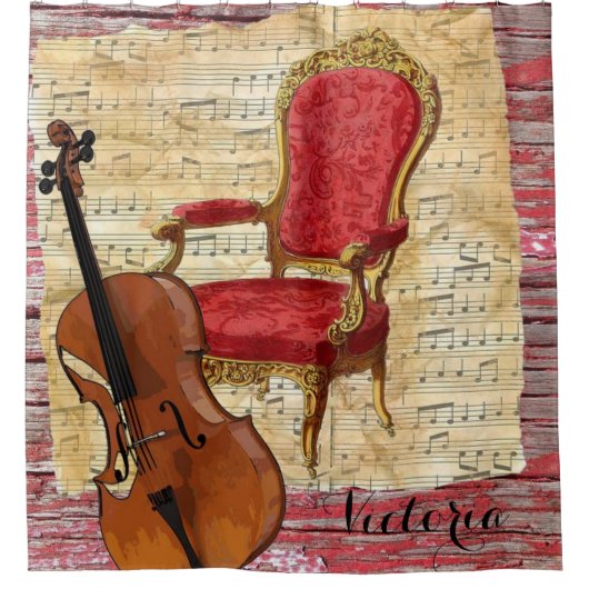 Rideau de douche Cello Victorian (Devant)