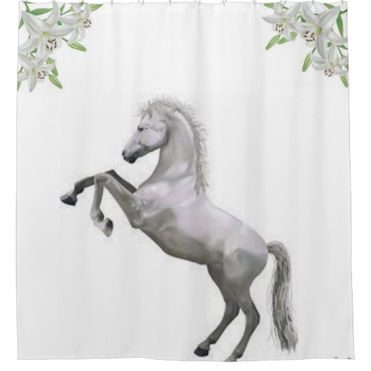 Rideau de douche Cheval Blanc (Devant)