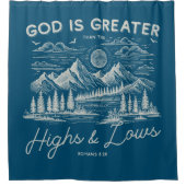 Rideau de douche chrétien (Devant)