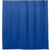 Rideau de douche Classique Uni Bleu (Devant)