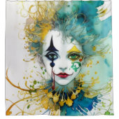 Rideau de douche clown (Devant)