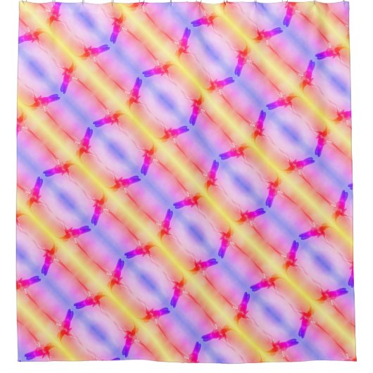 Rideau de douche colibri (Devant)