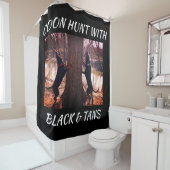 rideau de douche Coon Hound (En situation)