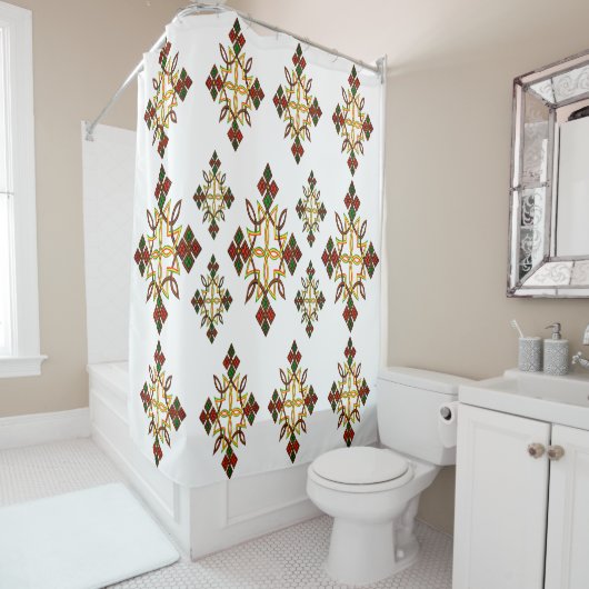 Rideau de douche Cross Meskel (En situation)