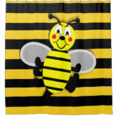 Rideau de douche d'abeille (Devant)