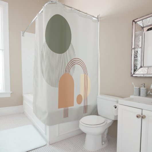 Rideau de douche d'Aesthetic (En situation)