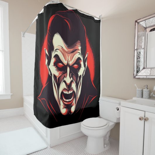Rideau de douche Dark Lord (En situation)