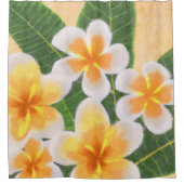 Rideau de douche d'art tropical (Devant)