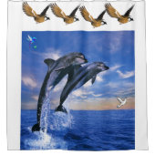 Rideau de douche dauphin (Devant)