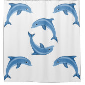 Rideau de douche dauphins (Devant)