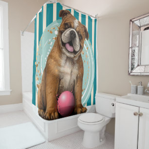 Rideau de douche de Bulldog