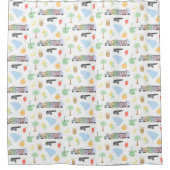 Rideau de douche de Caroline du Sud (Devant)