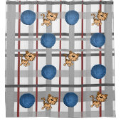 Rideau de douche de chat (Devant)