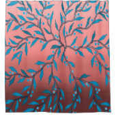 Rideau de douche de corail d'algues (Devant)