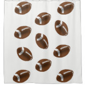 rideau de douche de football (Devant)