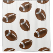 rideau de douche de football (Devant)