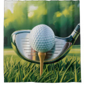 Rideau de douche de golf (Devant)