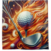 Rideau de douche de golf (Devant)