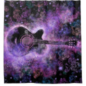 Rideau de douche de guitare (Devant)