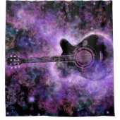 Rideau de douche de guitare (Devant)