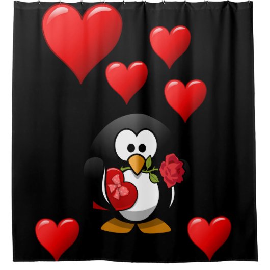 Rideau de douche de jour de Valenttine (Devant)