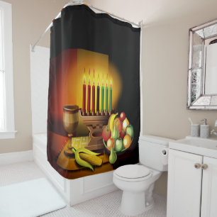 Rideau de douche de Kwanzaa