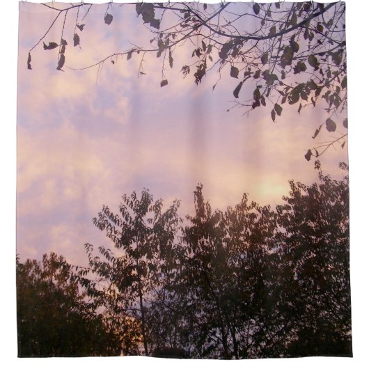 Rideau de douche de la beauté du crépuscule (Devant)