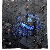 Rideau de douche de la carte mère (Devant)