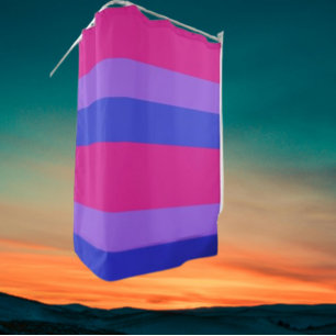 Rideau de douche de la fierté bisexuelle : Audacie