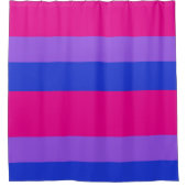 Rideau de douche de la fierté bisexuelle : gras et (Devant)