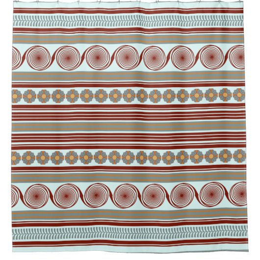 Rideau de douche de la mer Egée (Devant)