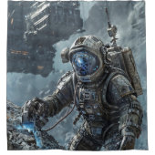 Rideau de douche de l'astronaute (Devant)
