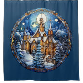 Rideau de douche de l'église de Noël (Devant)