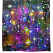 Rideau de douche de l'étoile resplendissante (Devant)