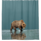 Rideau de douche de l'ours grizzli (Devant)