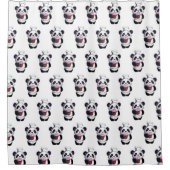 Rideau de douche de l'ours Panda (Devant)